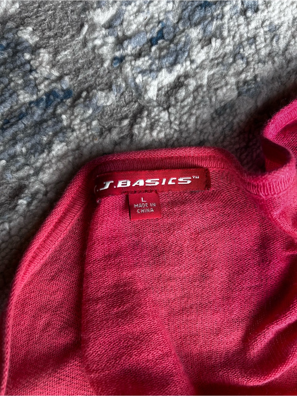 Y2K JJ Basics Hot Pink Shrug with Tie - Picture 4 of 6